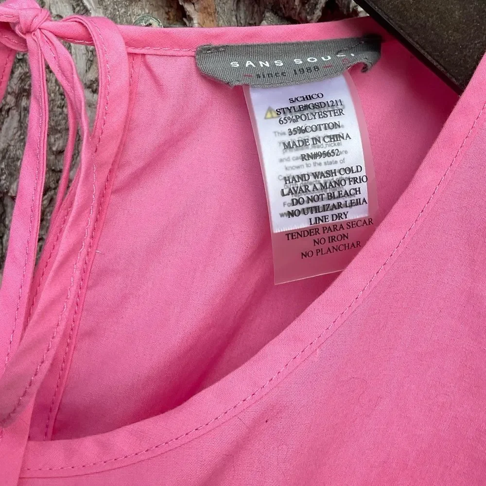 Pink Sans Souci Maxi Dress Size Small